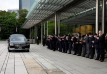 Funeral of late former Japanese Prime Minister Shinzo Abe, in Tokyo